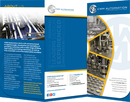 CWM Brochure image | CWM Automation
